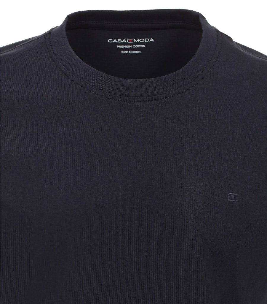 Casa Moda Herren T-Shirts kurz  Blau