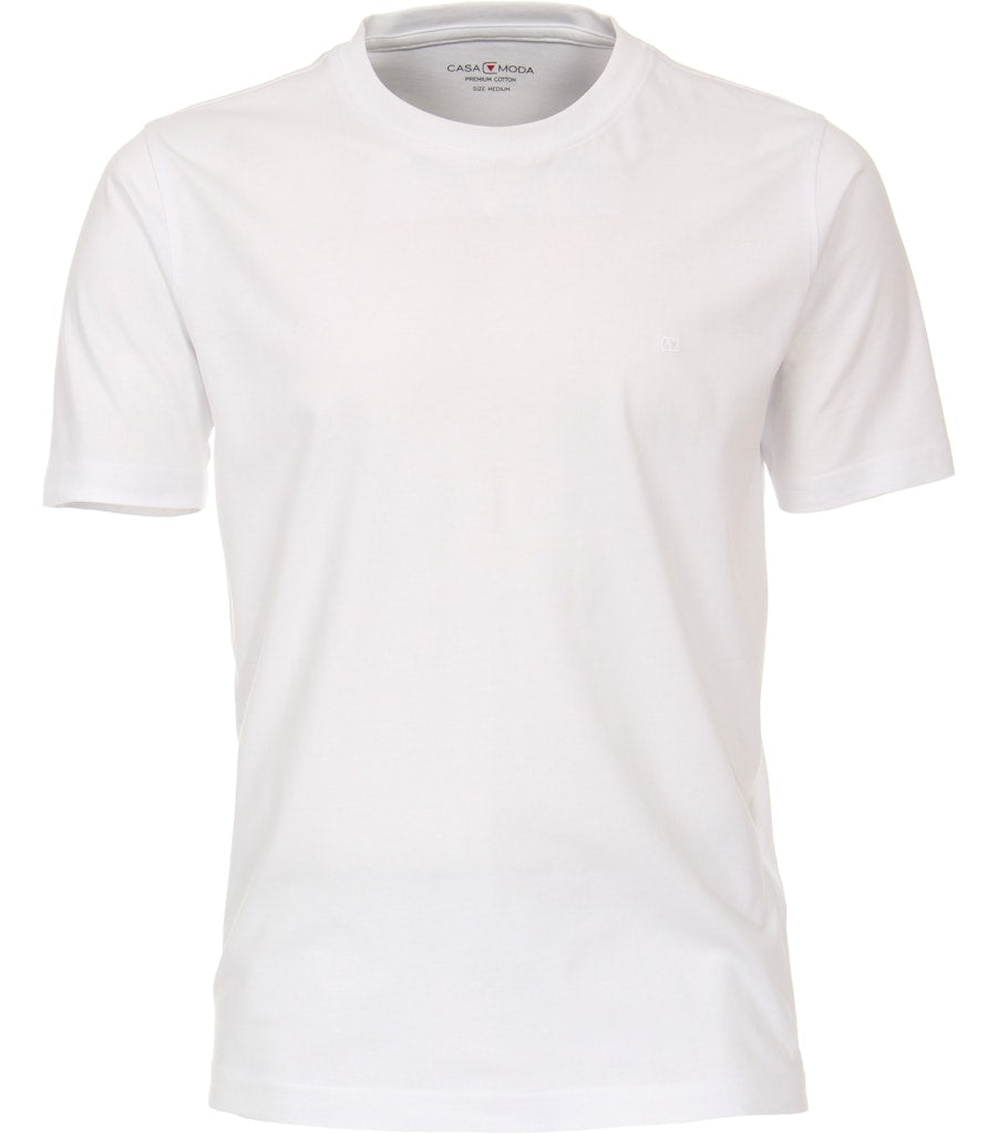 Casa Moda Herren T-Shirts kurz  Weiss