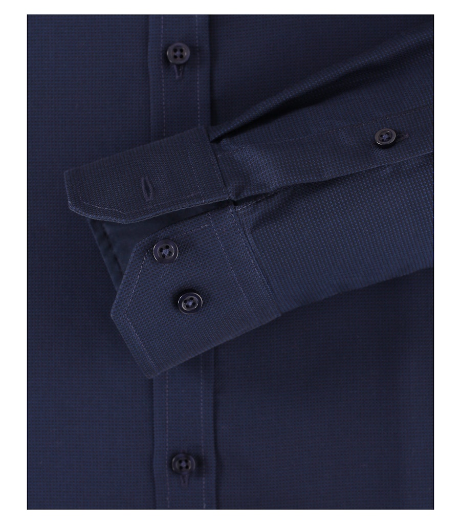 Casa Moda Herren Hemden lang Blau