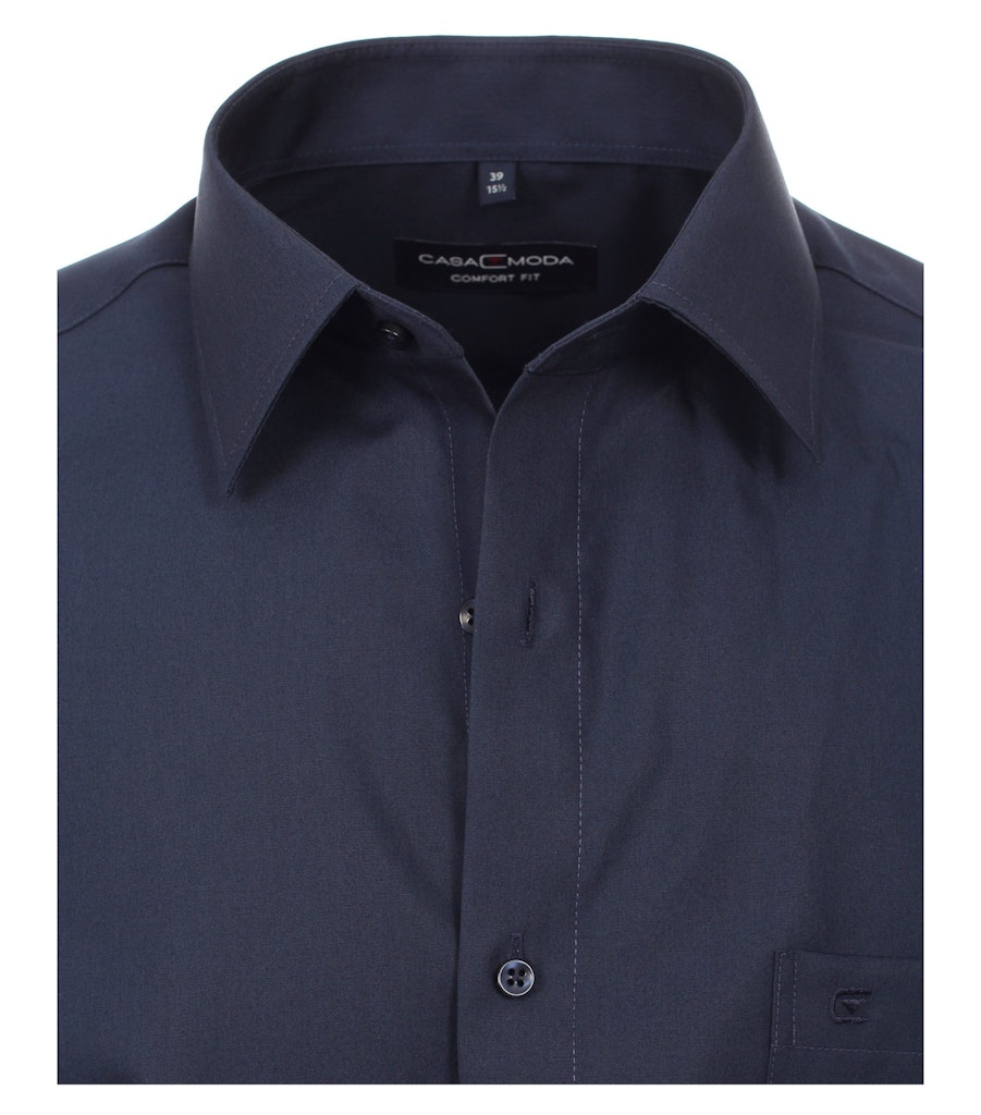 Casa Moda Herren Hemden lang Blau