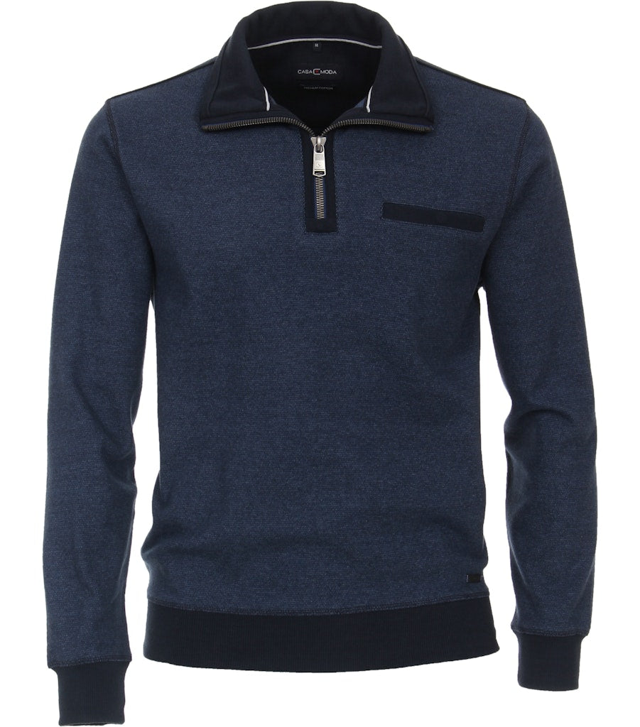 Casa Moda Herren Sweatshirts Blau