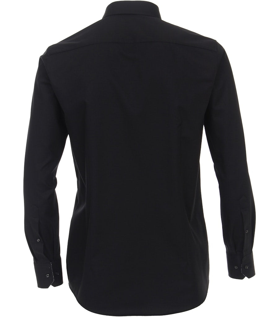 Casa Moda Herren Hemden lang Schwarz
