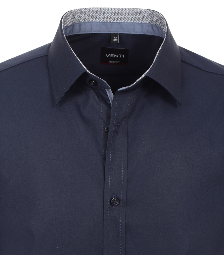 Casa Moda Herren Hemden lang Blau