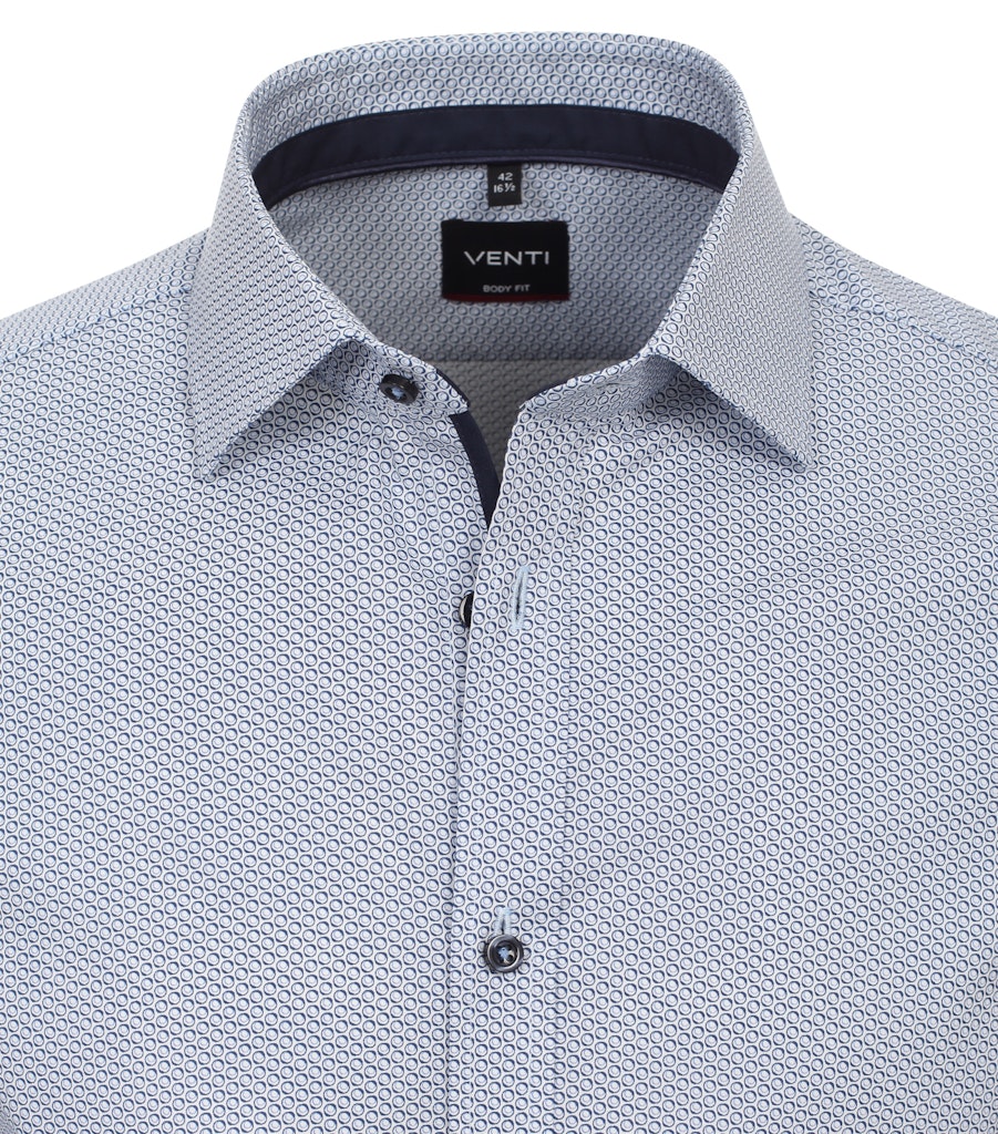 Casa Moda Herren Hemden lang Blau