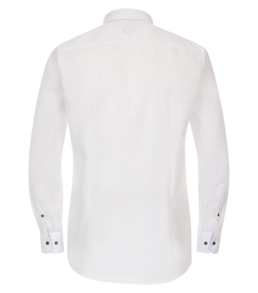 Casa Moda Herren Hemden lang Weiss