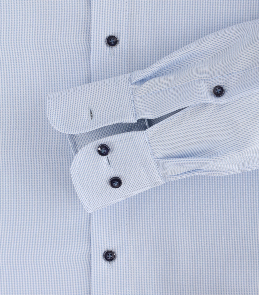 Casa Moda Herren Hemden lang Blau