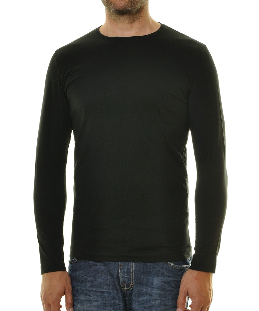 Ragman Herren T-Shirts kurz  Schwarz