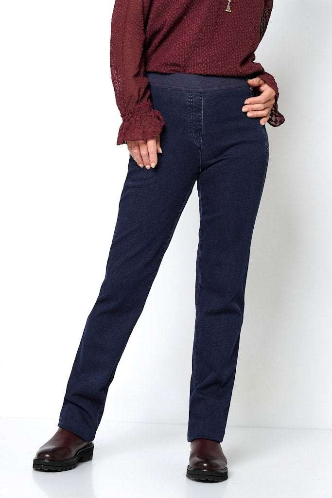 Toni Dress Damen Hosen Navy