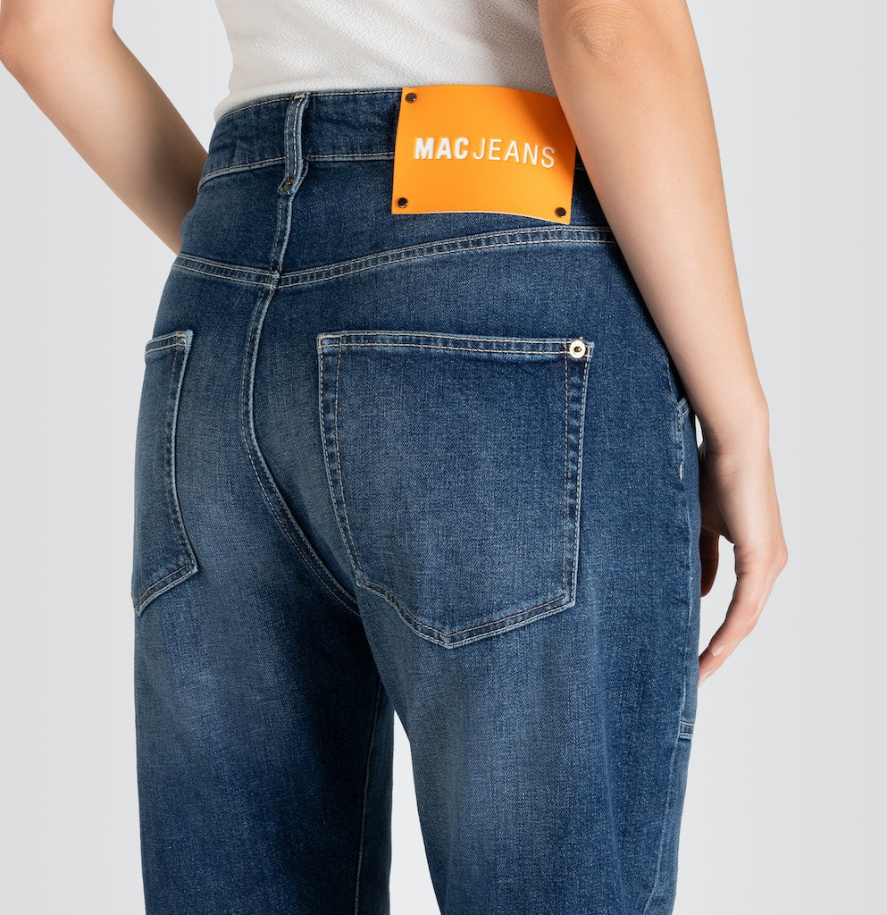 Mac Damen Jeans Mid Blue Commer