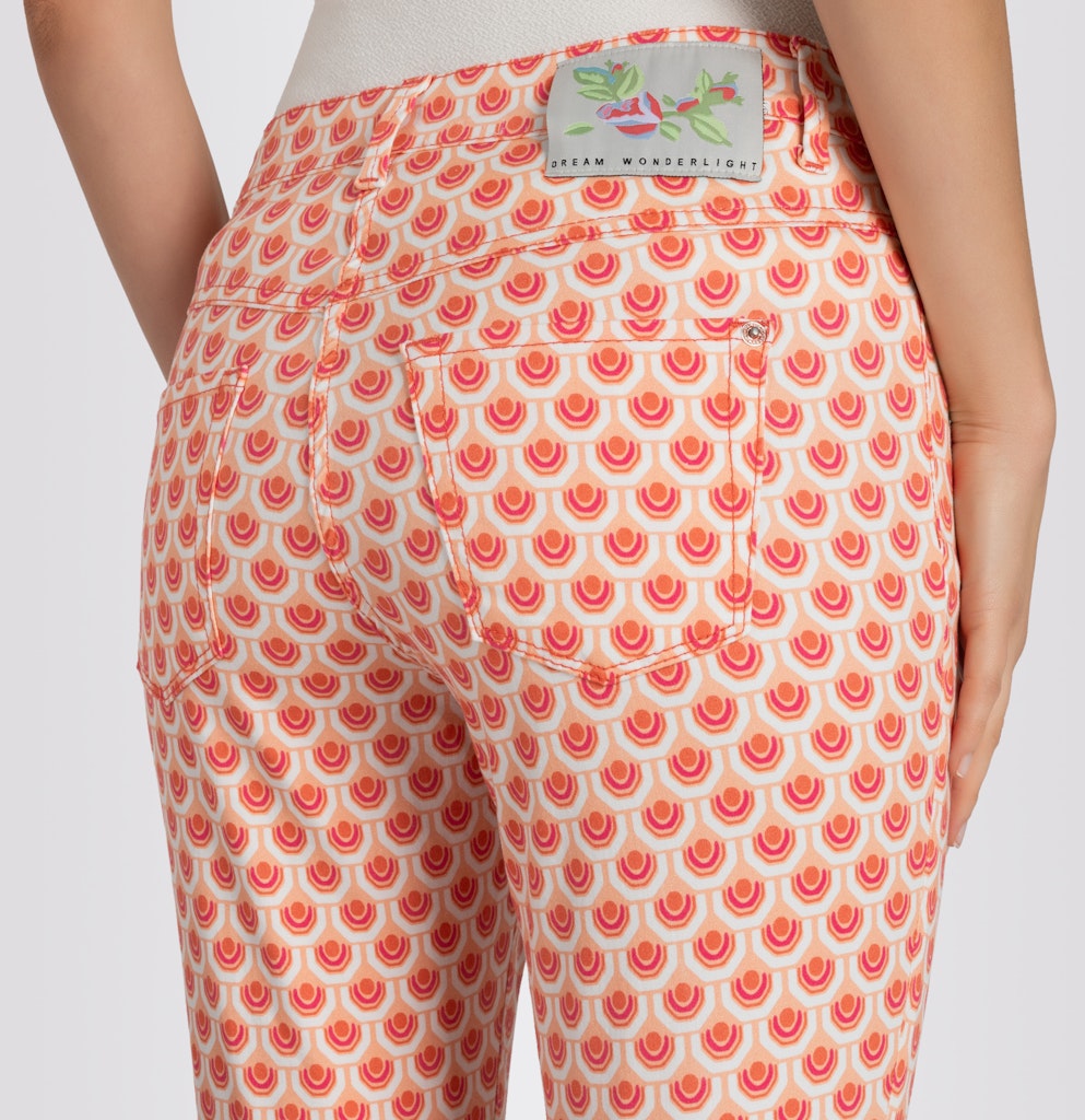 Mac Damen Jeans Papaya Orange F