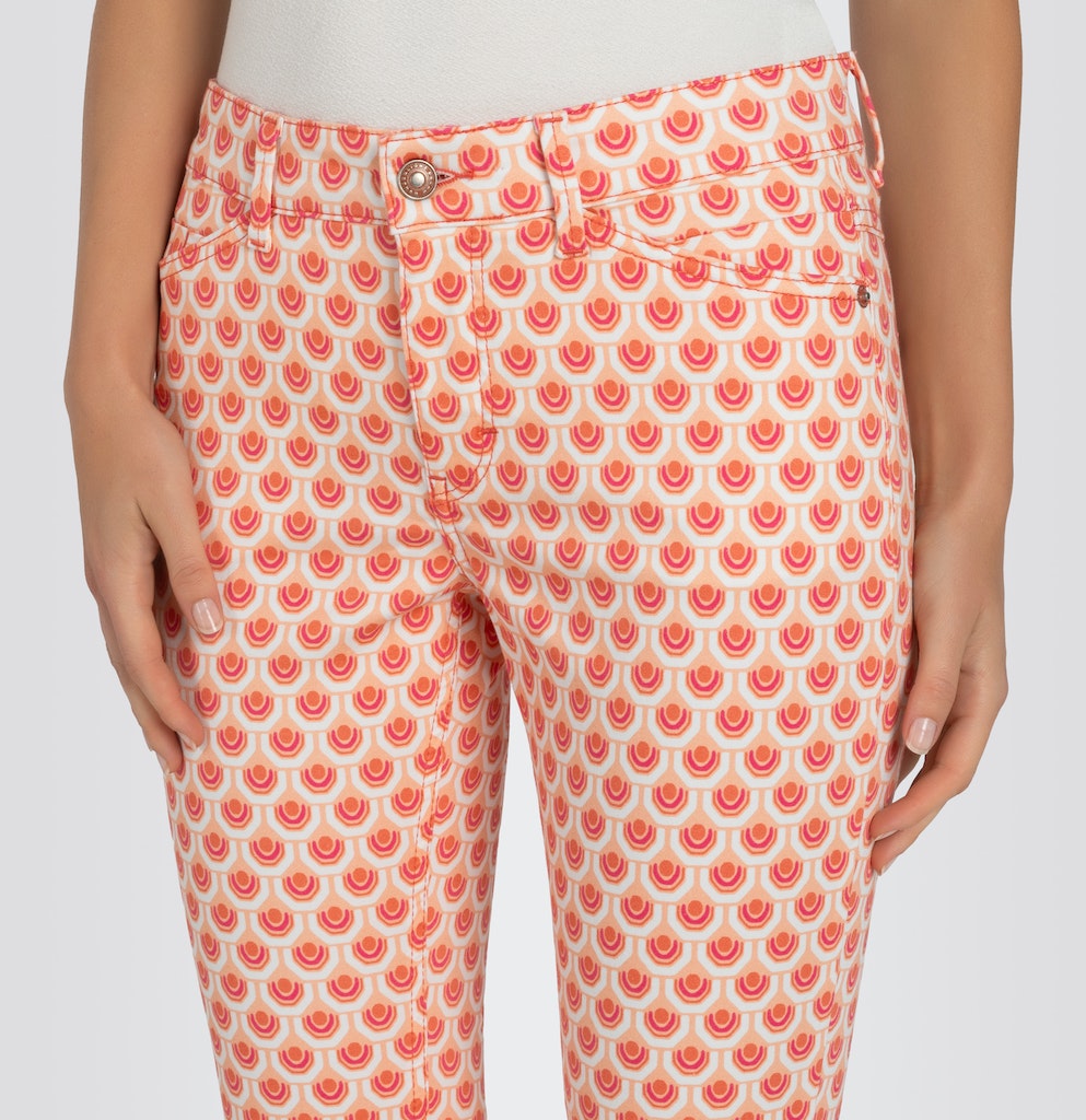 Mac Damen Jeans Papaya Orange F