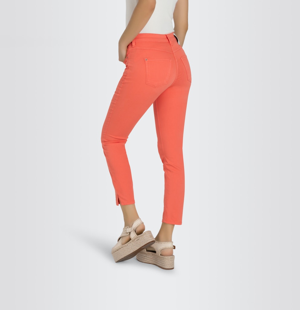Mac Damen Jeans Papaya Orange P
