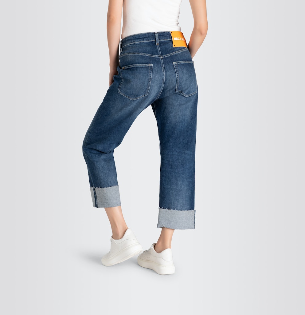 Mac Damen Jeans Mid Blue Commer