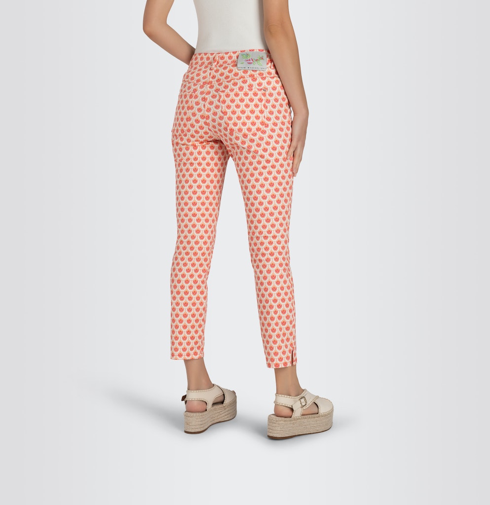 Mac Damen Jeans Papaya Orange F