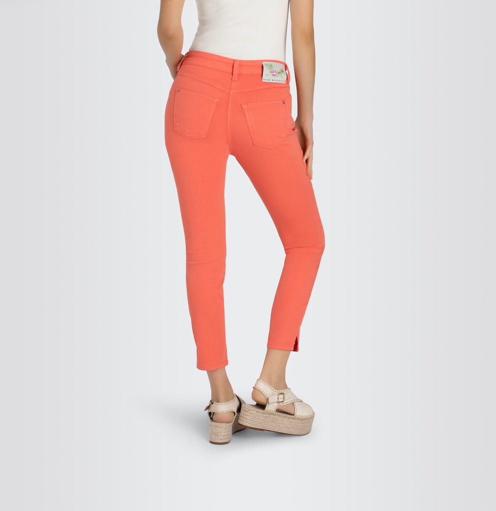 Mac Damen Jeans Papaya Orange P
