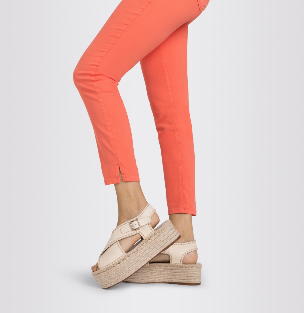 Mac Damen Jeans Papaya Orange P