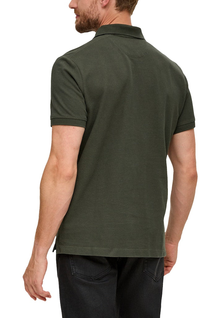 S. Oliver red Herren Polo-Shirts Green