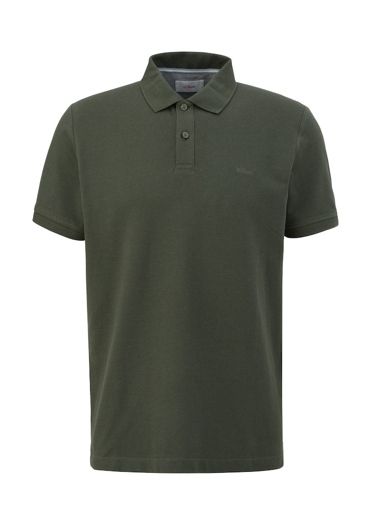 S. Oliver red Herren Polo-Shirts Green
