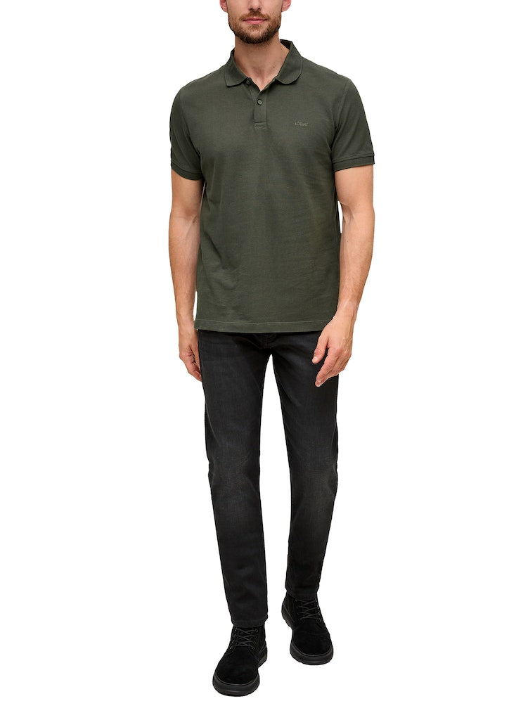 S. Oliver red Herren Polo-Shirts Green