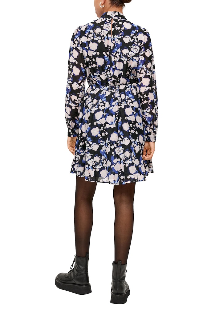 QS by S.Oliver Damen Kleider Grey/Black