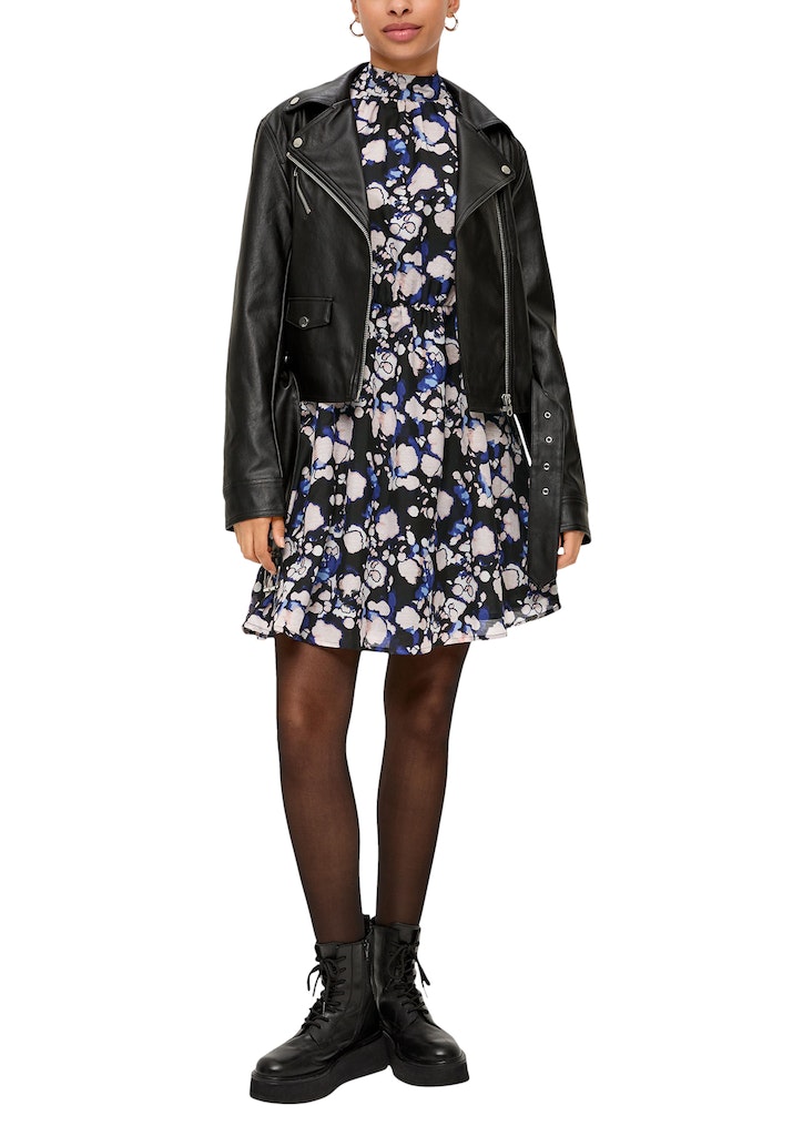 QS by S.Oliver Damen Kleider Grey/Black