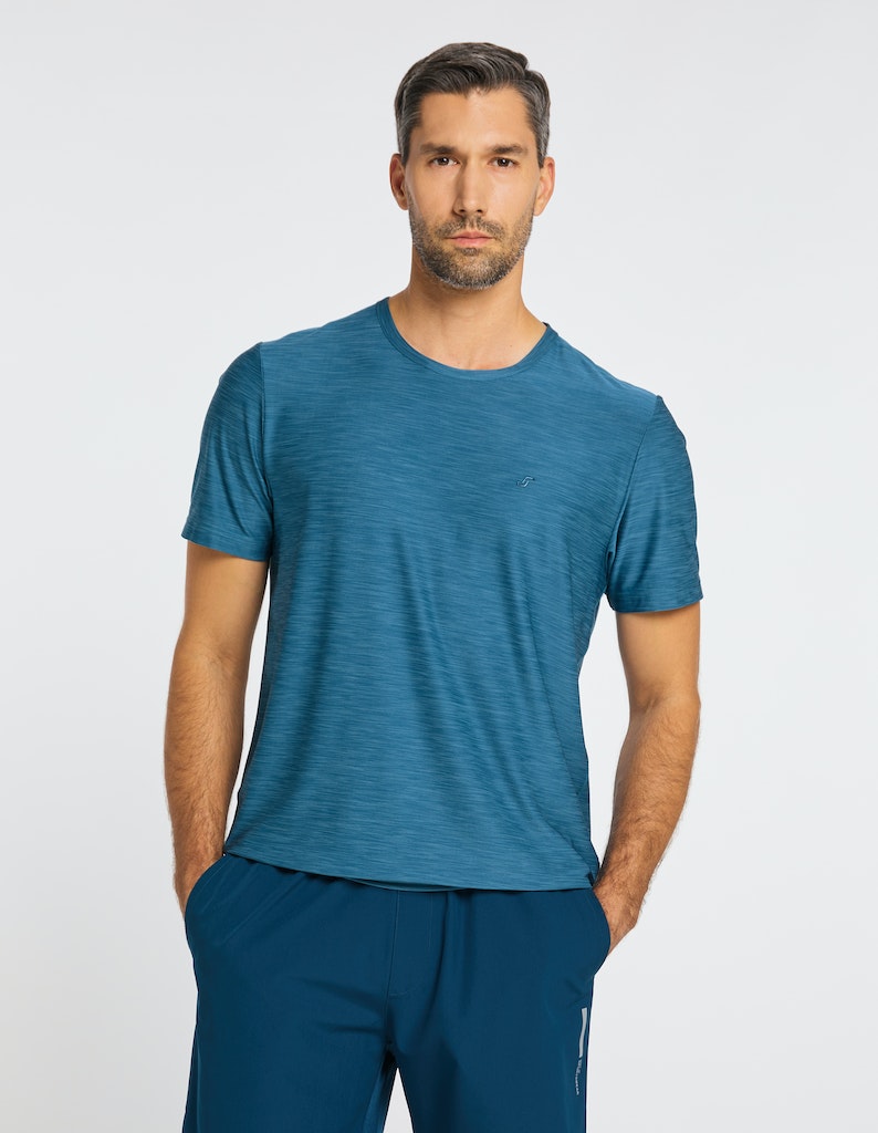 Joy Shirts Metallic Blue M