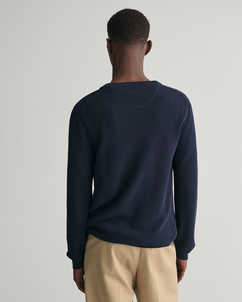 Gant Herren Pullover Evening Blu