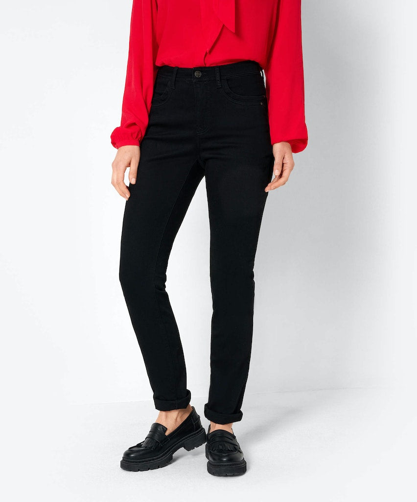 Brax Damen Jeans Clean Black Bla