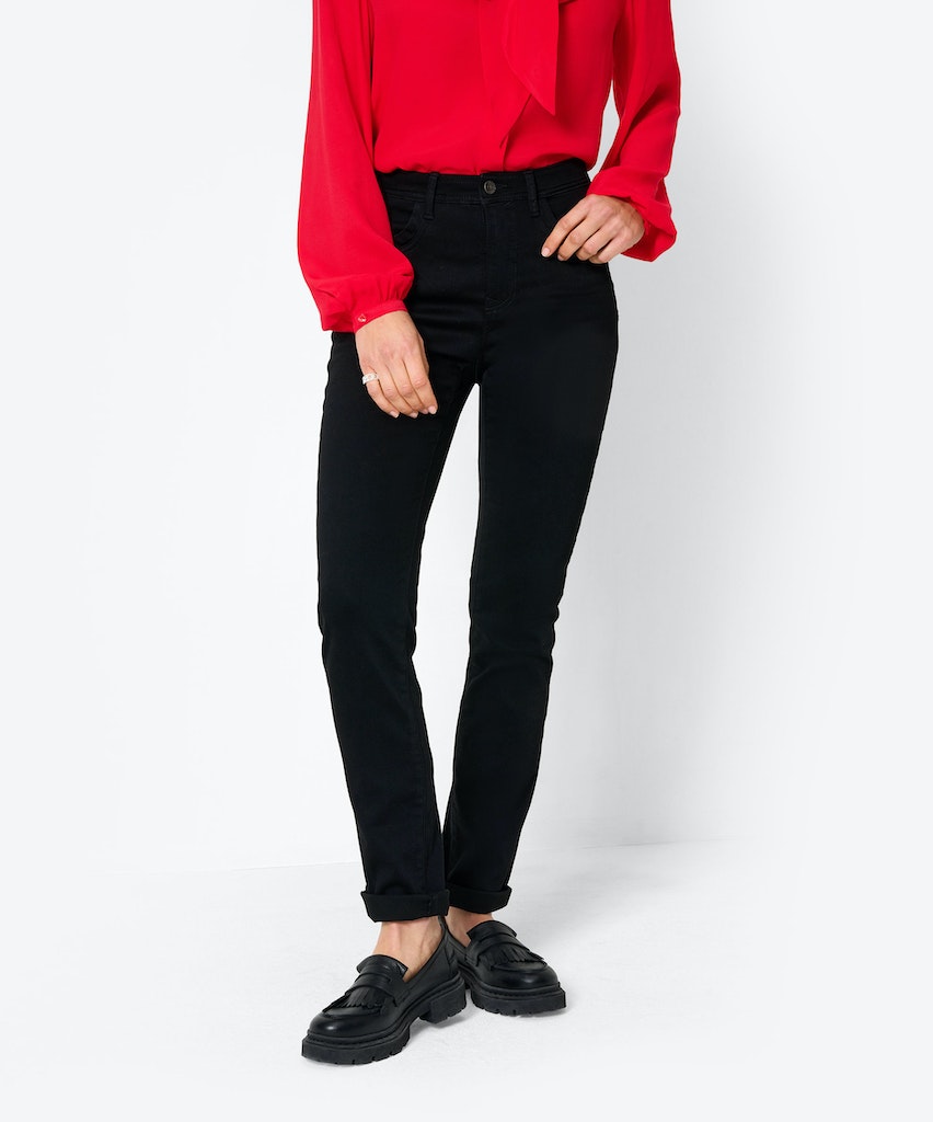 Brax Damen Jeans Clean Black Bla