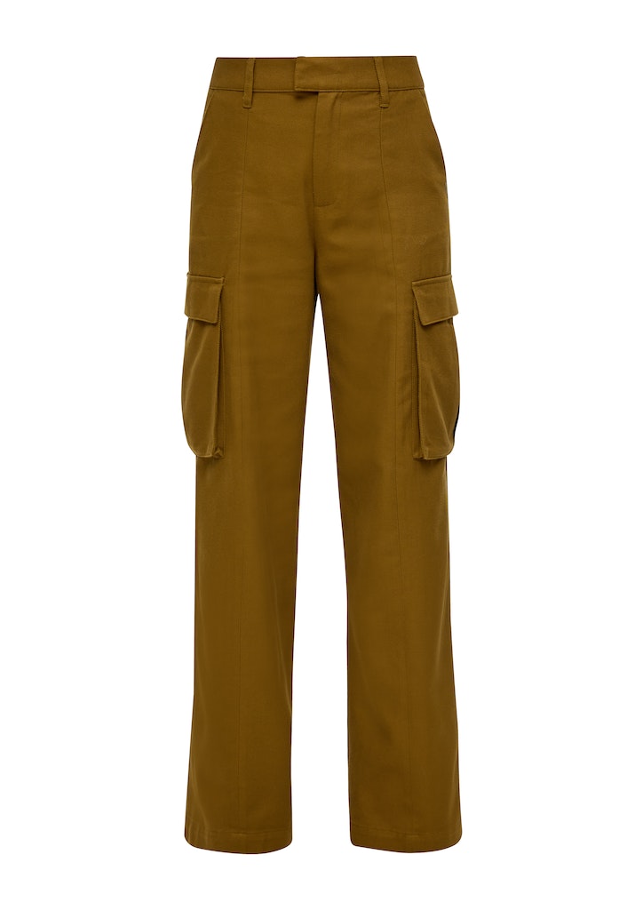 QS by S.Oliver Damen Hosen Green