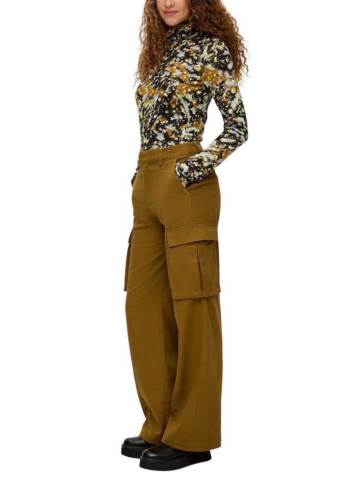 QS by S.Oliver Damen Hosen Green