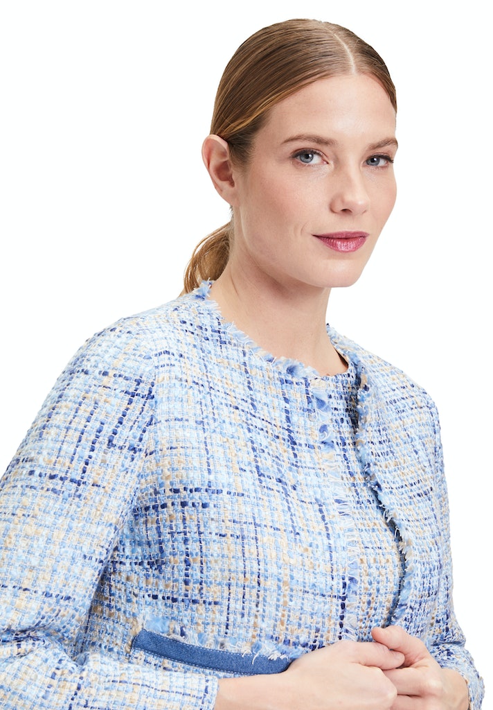 Cartoon Damen Jacken Blue/Beige