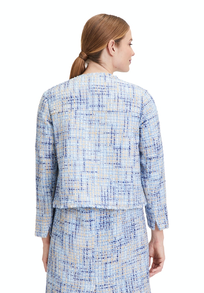 Cartoon Damen Jacken Blue/Beige