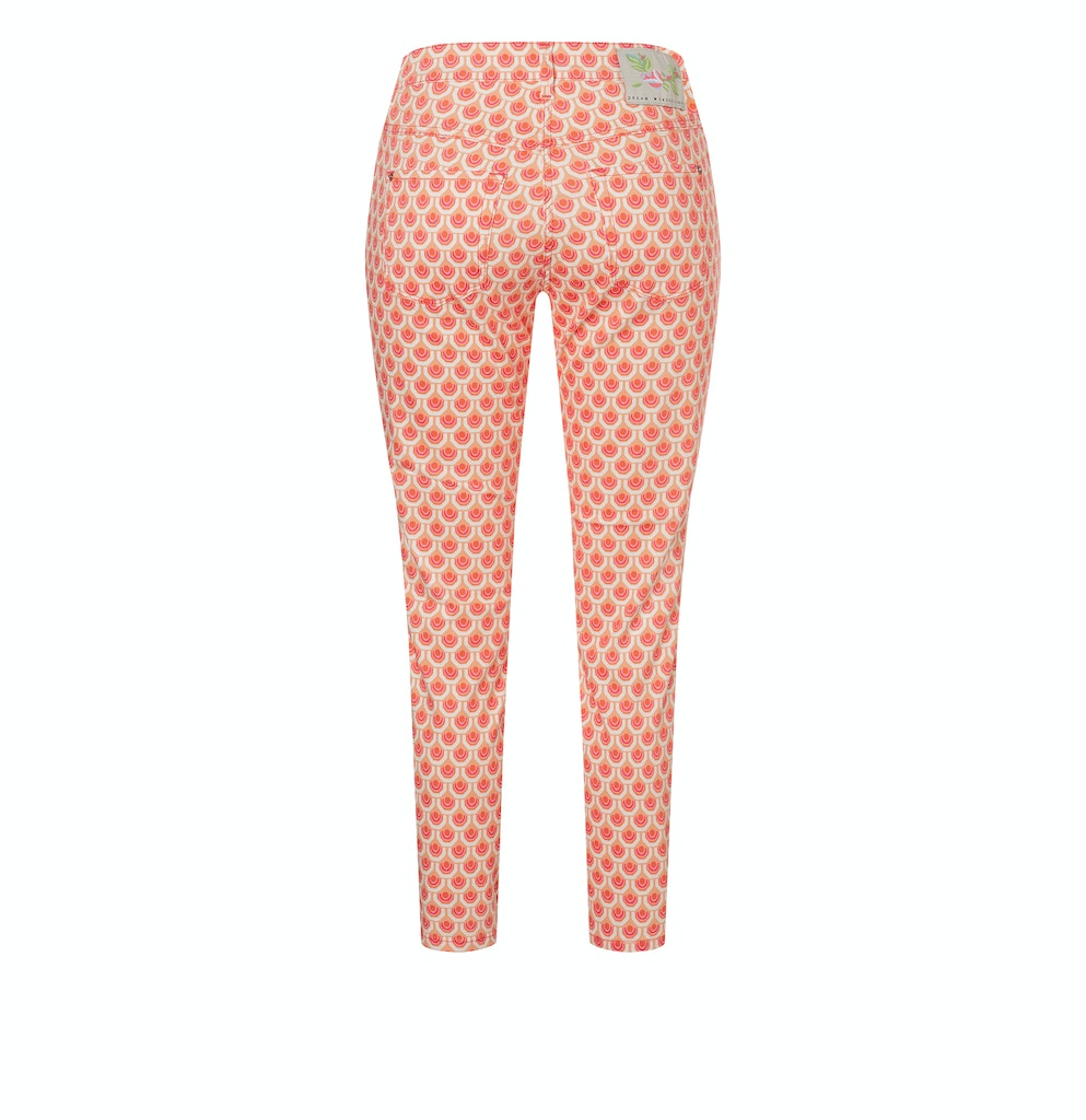 Mac Damen Jeans Papaya Orange F