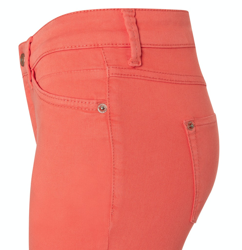 Mac Damen Jeans Papaya Orange P