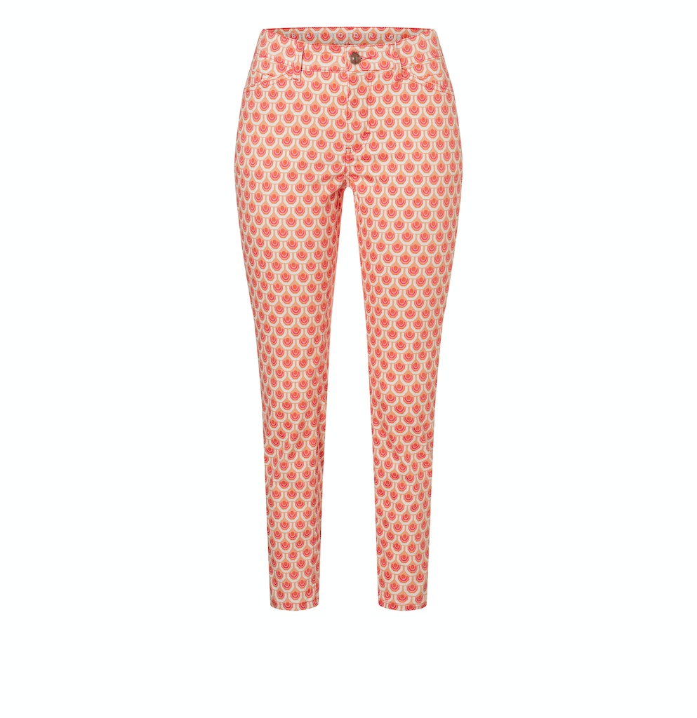 Mac Damen Jeans Papaya Orange F