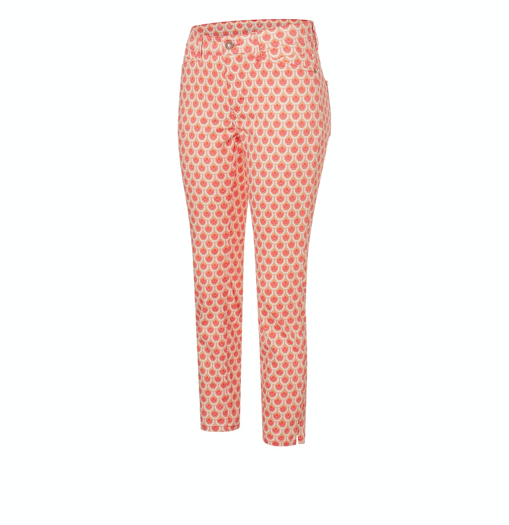 Mac Damen Jeans Papaya Orange F