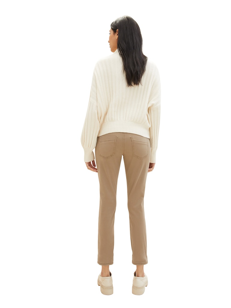 Tom Tailor Damen Hosen Dark Sepia