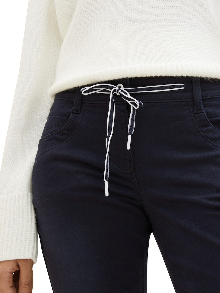 Tom Tailor Damen Hosen Sky Captain Blu