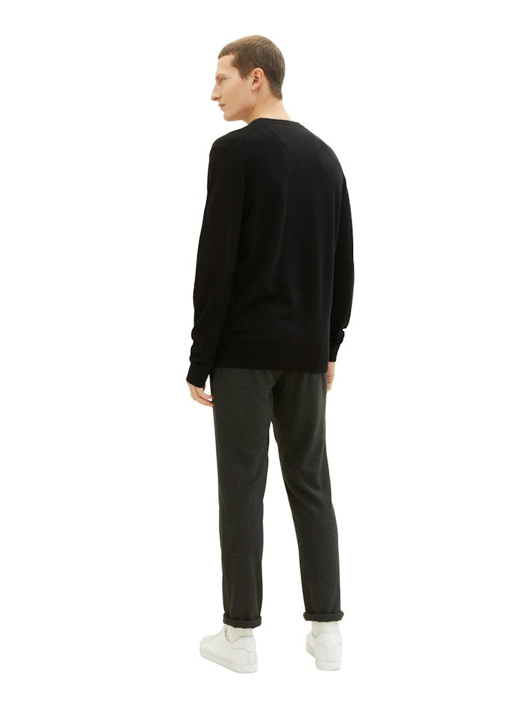 Tom Tailor Herren Pullover Black