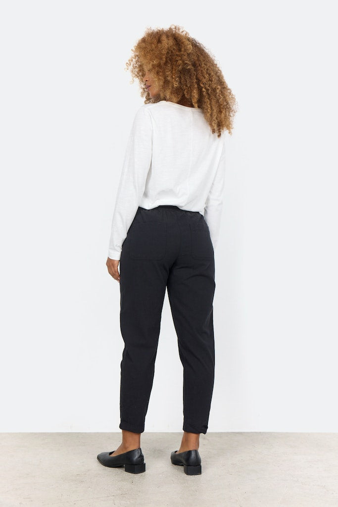 Soya Concept Damen Hosen Black