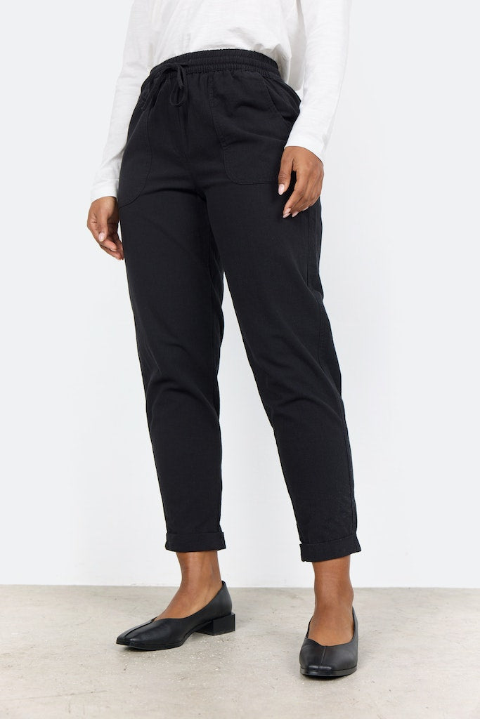 Soya Concept Damen Hosen Black