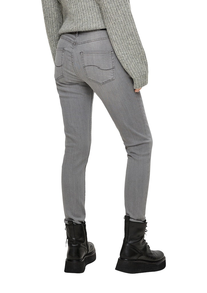 QS by S.Oliver Damen Jeans Grey/Black