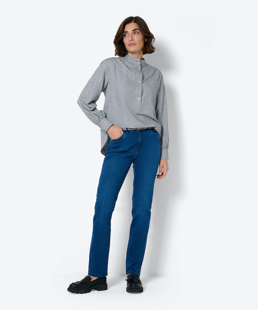 Brax Damen Jeans Used Regular Bl