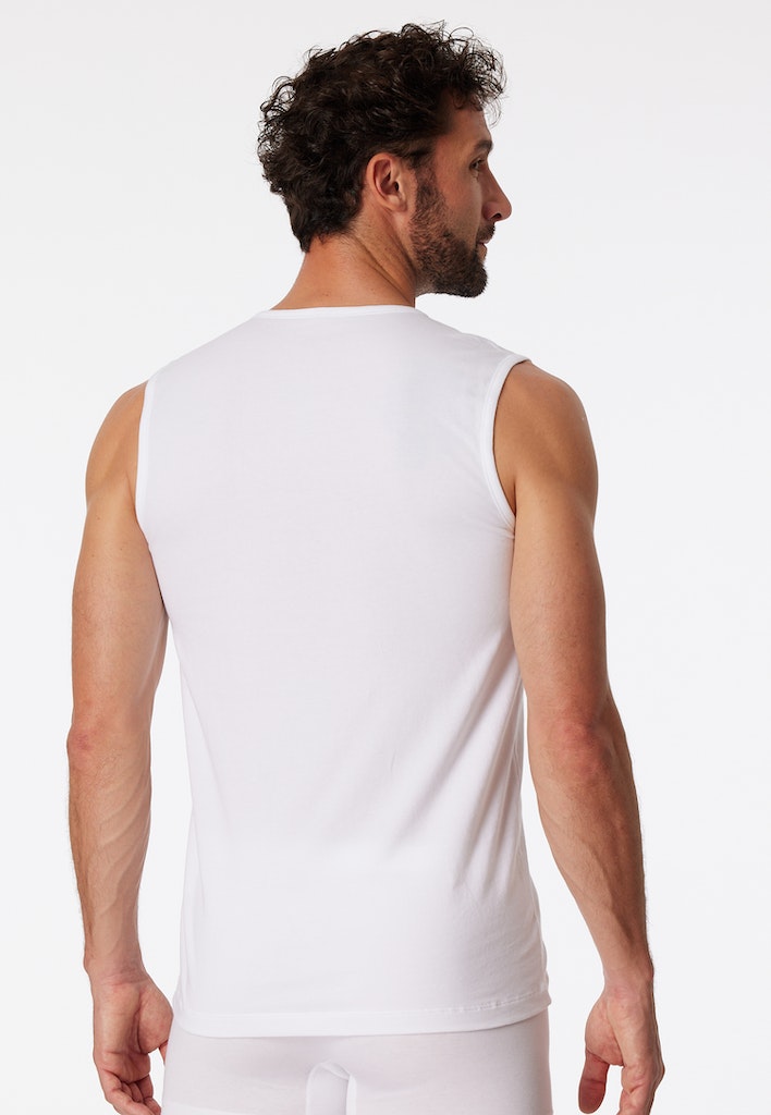 Schiesser Hemd Weiss