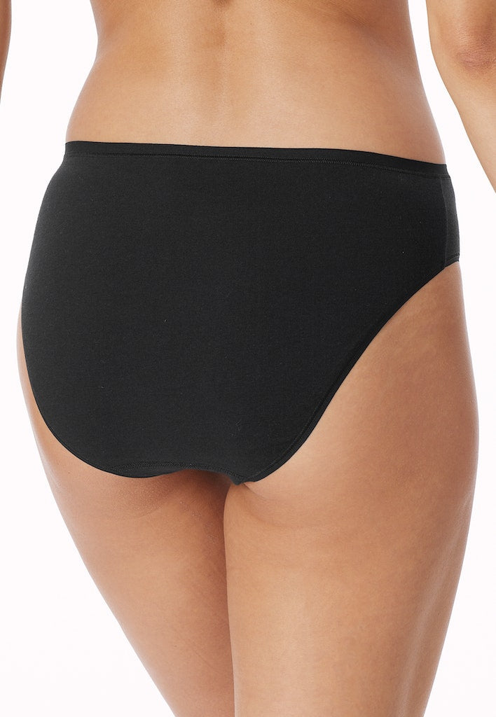 Schiesser Slip Schwarz