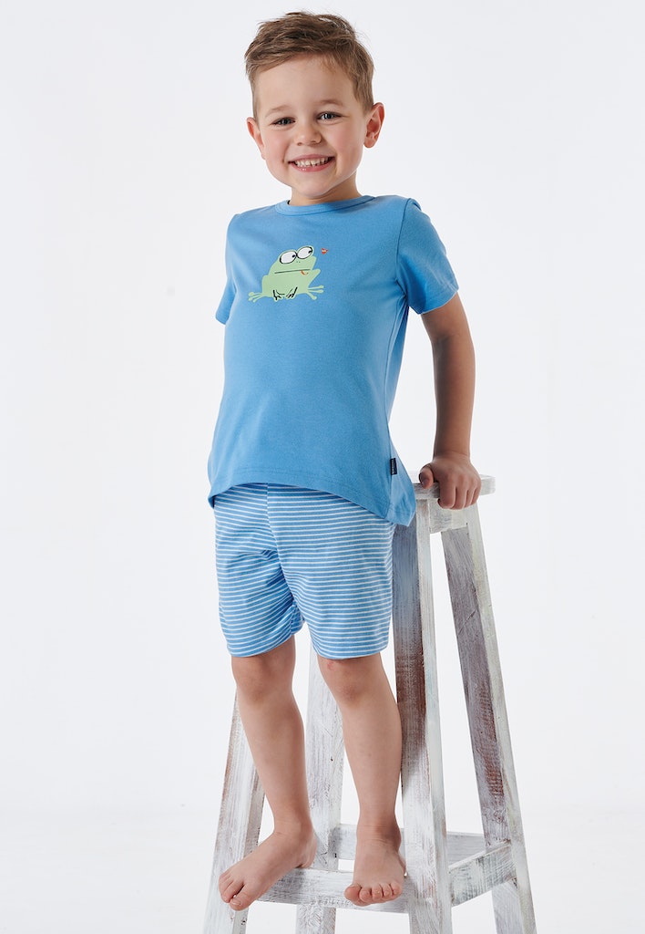 Schiesser Jungen Nachtwäsche Hellblau