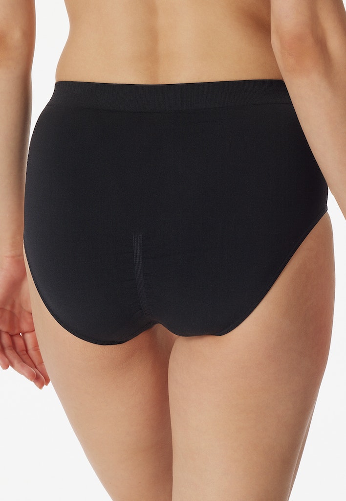 Schiesser Slip Schwarz