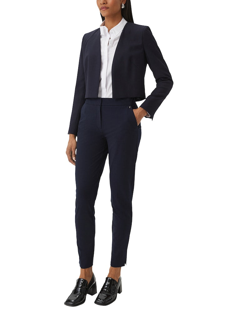 Comma Damen Hosen Blue