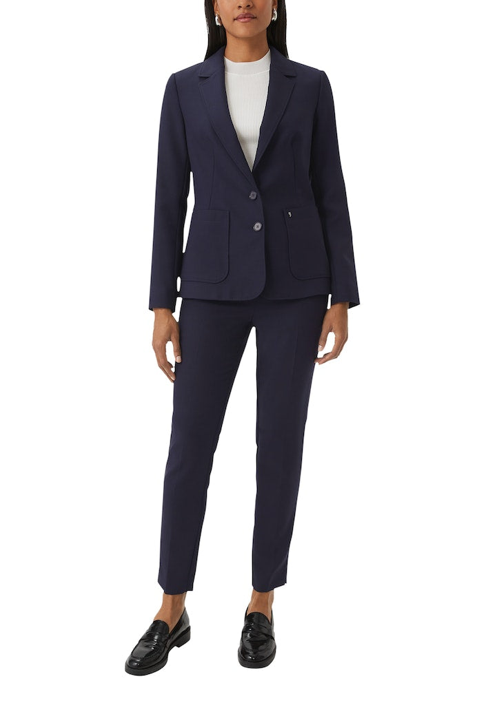 Comma Damen Blazer Blue